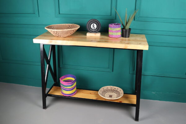 Xquisite X-Frame Console Table