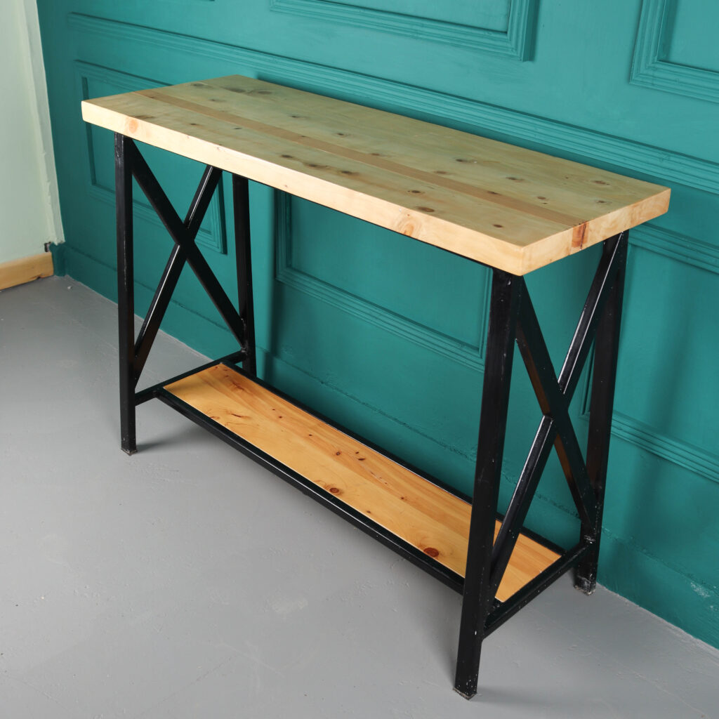 Xquisite X-Frame Console Table